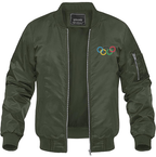 Men's Olympics Rings Lightweight Bomber Jacket Windbreaker Softshell Varsity Jacket