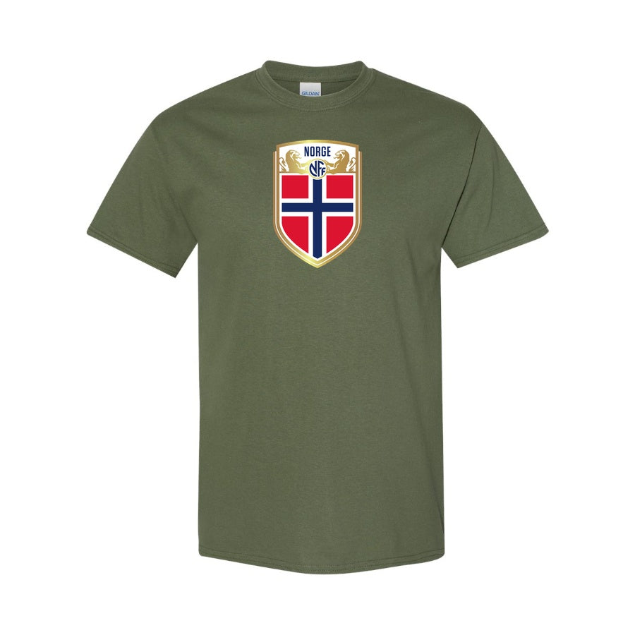 Youth's Norway Soccer Cotton T-Shirt
