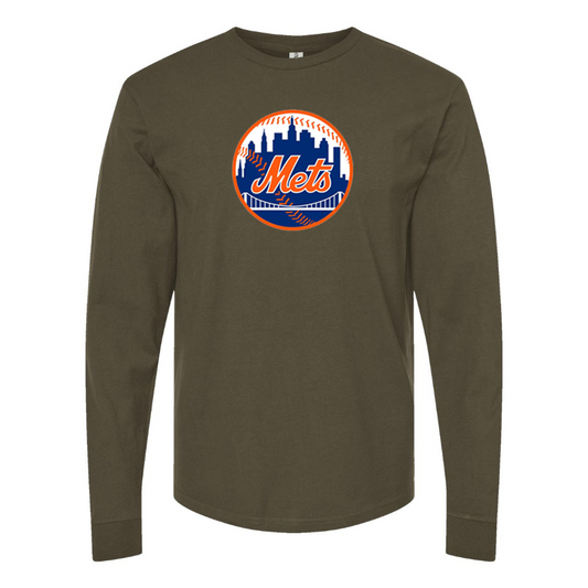 Men's New York Mets Long sleeves T-Shirt