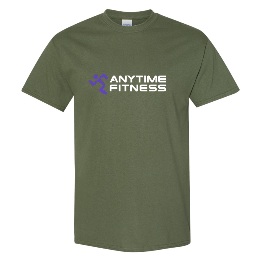 Men's Anytime Fitness Gym Cotton T-shirt