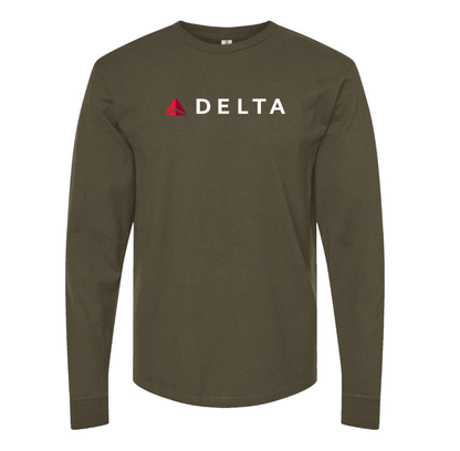 Men's Delta Airlines Long sleeves T-Shirt