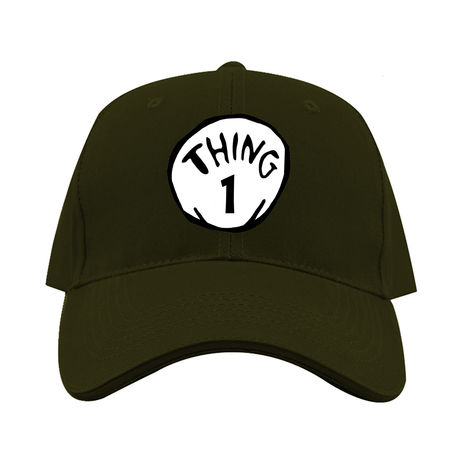 Dr. Suess Thing 1 Dad Baseball Cap Hat