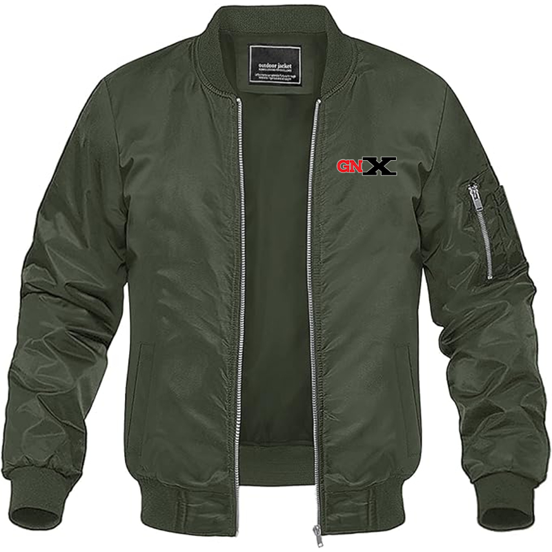 MAGNIVIT Men's GN X Lightweight Bomber Jacket Windbreaker Casual Fall Spring Outdoor Coat