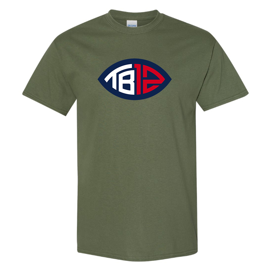 Men's Tom Brady 12 Cotton T-shirt