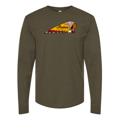 Men's Indian Motorcycle Long sleeves T-Shirt