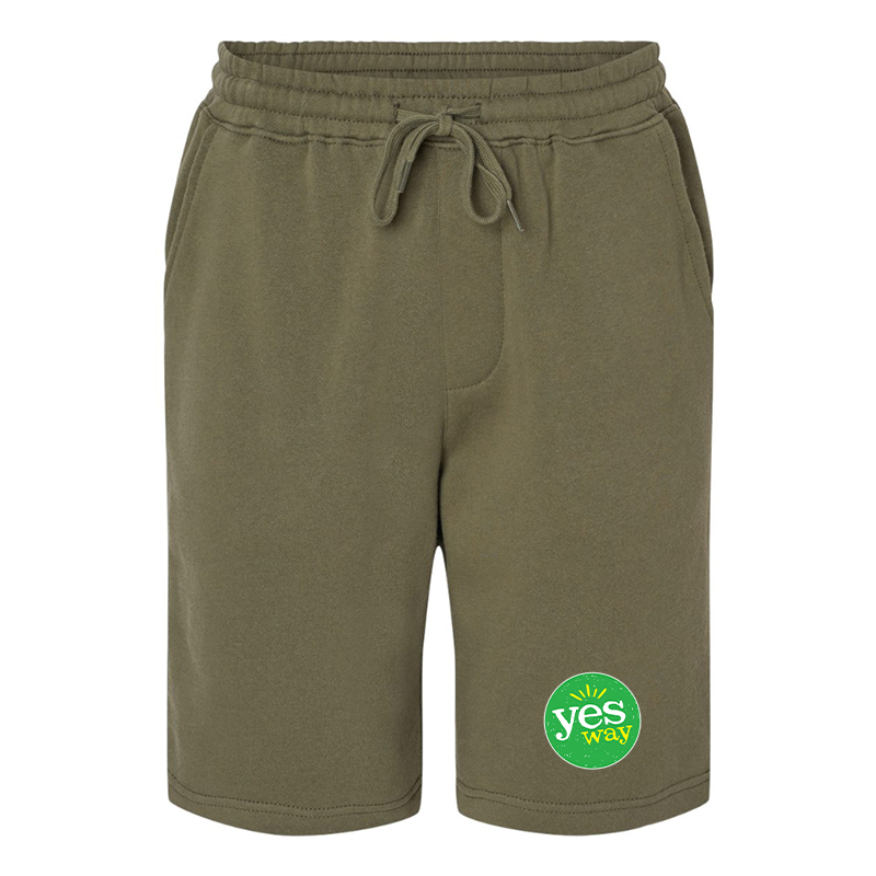 Men's Yes Way  Independent Trading Co Midweight Fleece Shorts