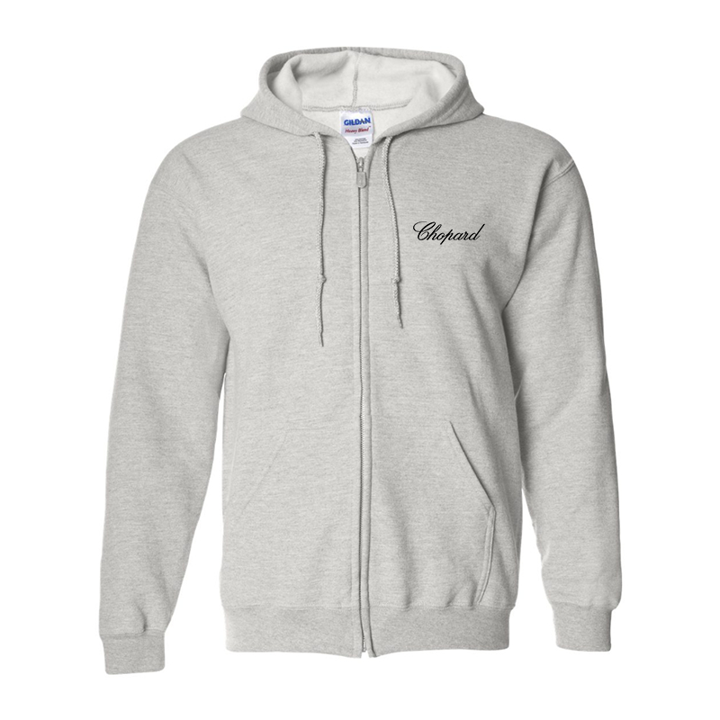 Men's Chopard  Gildan Heavy Blend Full-Zip Hooded Sweatshirt