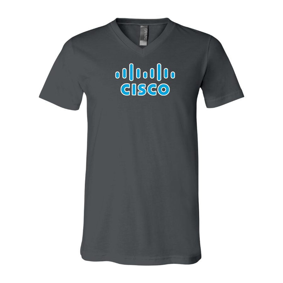 Cisco BELLA  CANVAS  Jersey V-Neck Tee