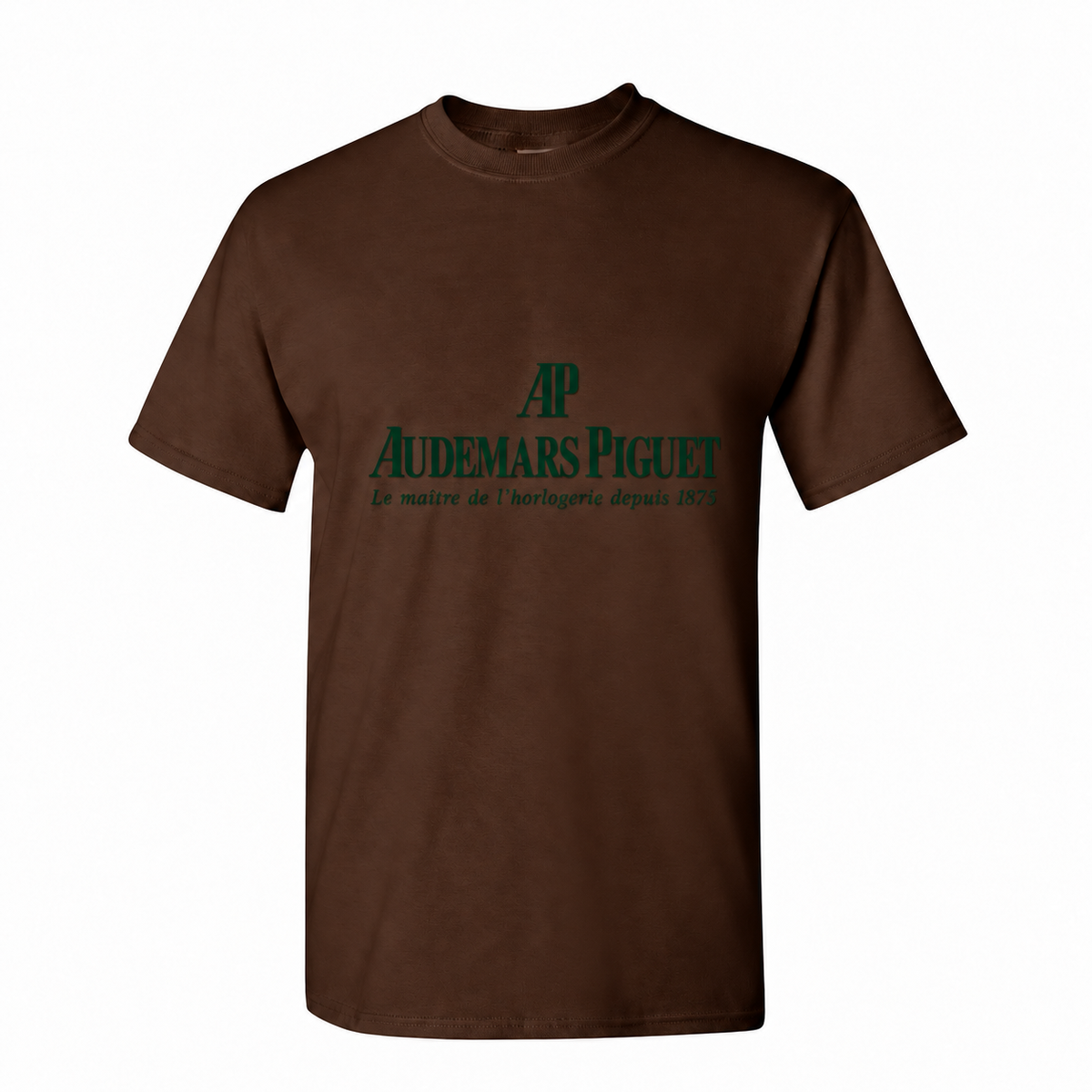 Audemars-Piguet Dark Brown cotton T-shirt