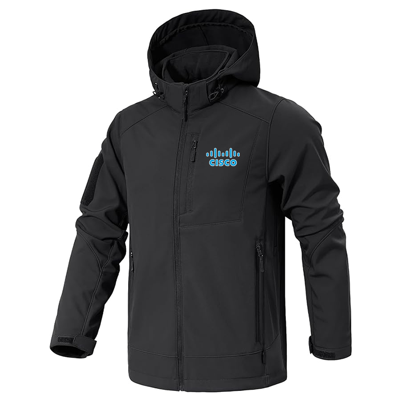 Men's Cisco Jacket Waterproof Hooded Coats Tactical Soft Shell Jackets