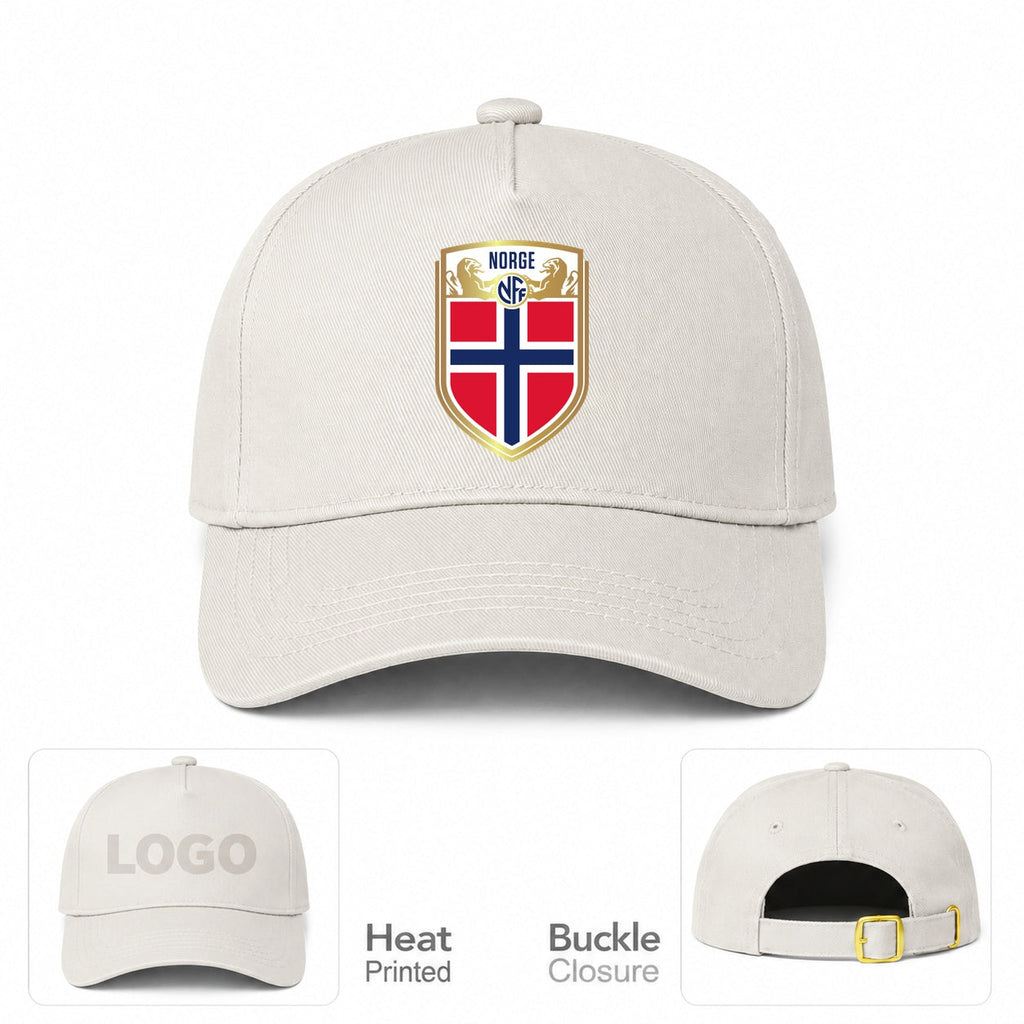 Norway Soccer Dad Baseball Cap Adjustable Buckle Hat