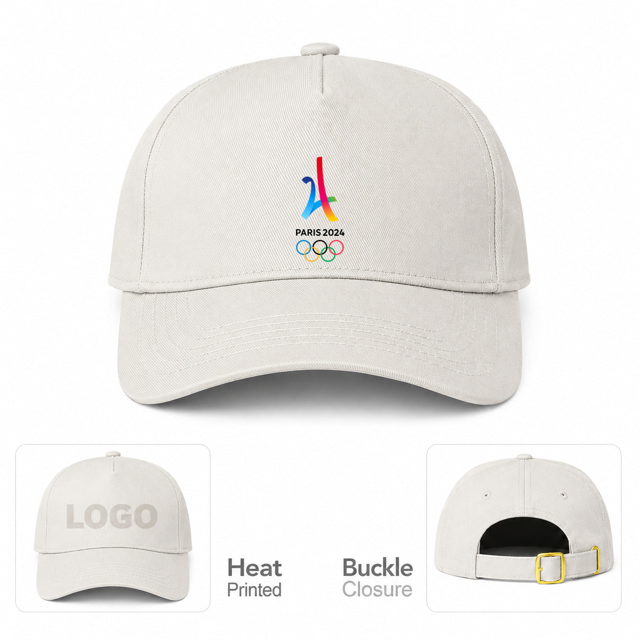 Paris 2024 Olympics Dad Baseball Cap Hat