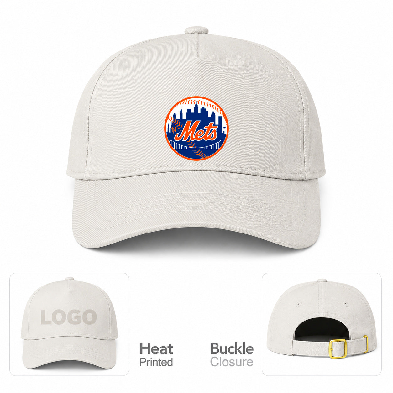 New York Mets Dad Baseball Cap Hat