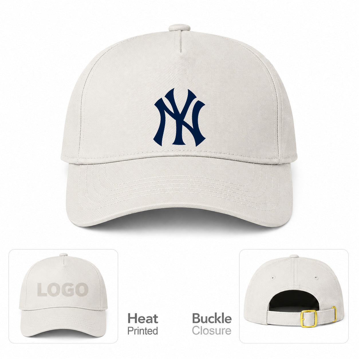 New York NY Yankees Baseball Dad Baseball Cap Hat