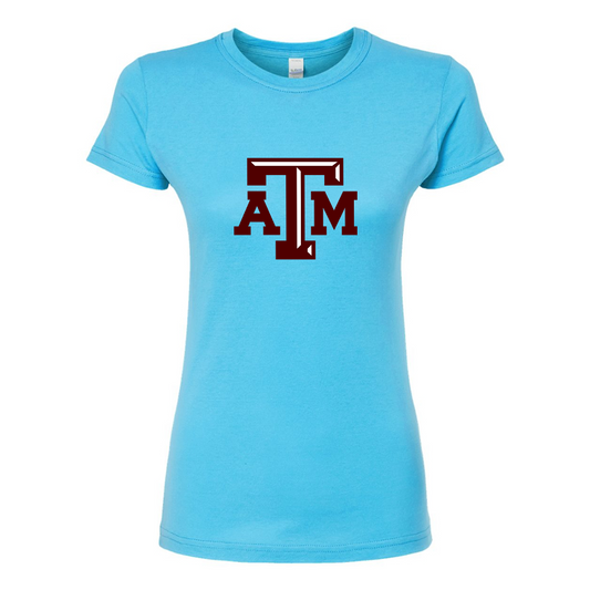 Women's Texas A&M Aggies Round Neck T-Shirt