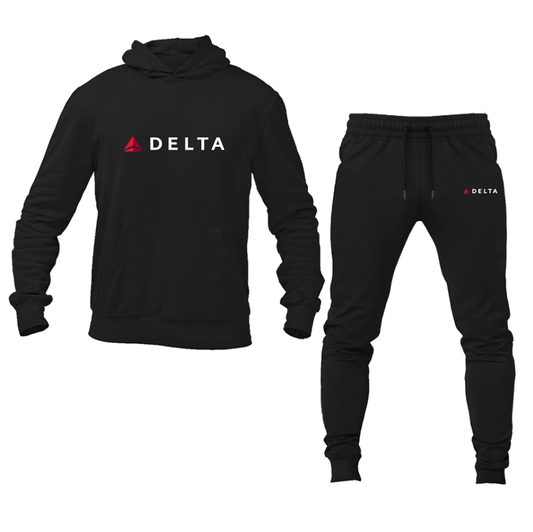 Men's Delta Airlines Hoodie and Joggers Set