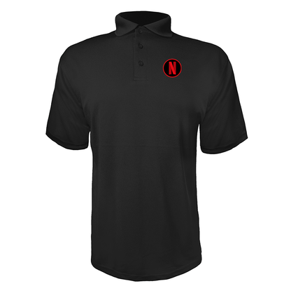 Men's Netflix Polyester Polos