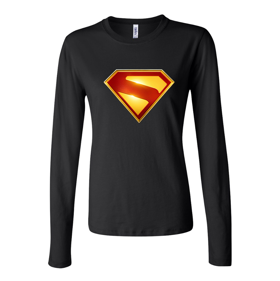 Women's Superman 2025 Long Sleeve T-Shirt