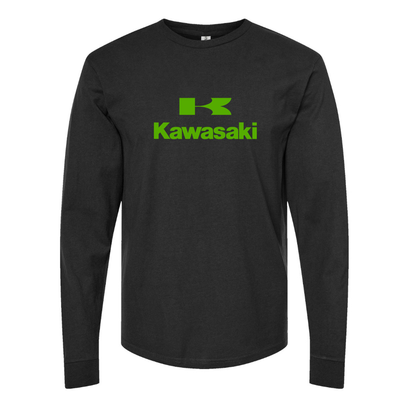 Youth's Kawasaki Bike Motorcycle Long sleeves T-Shirt