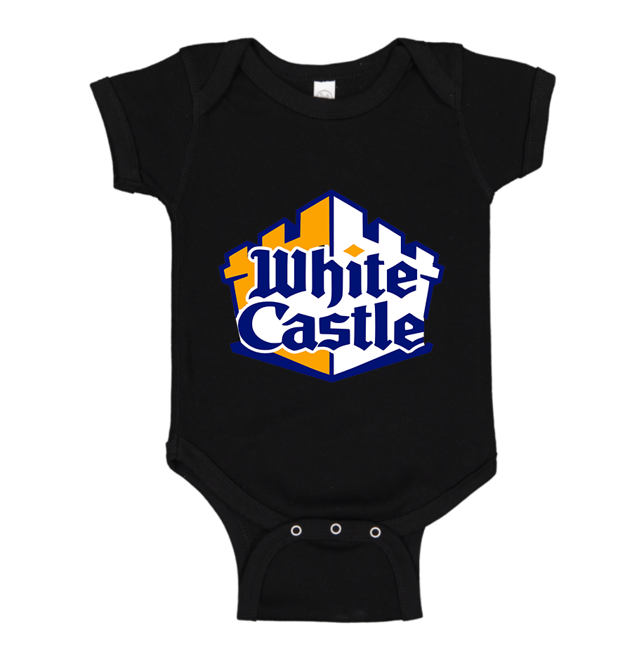 White Castle Baby Romper Onesie