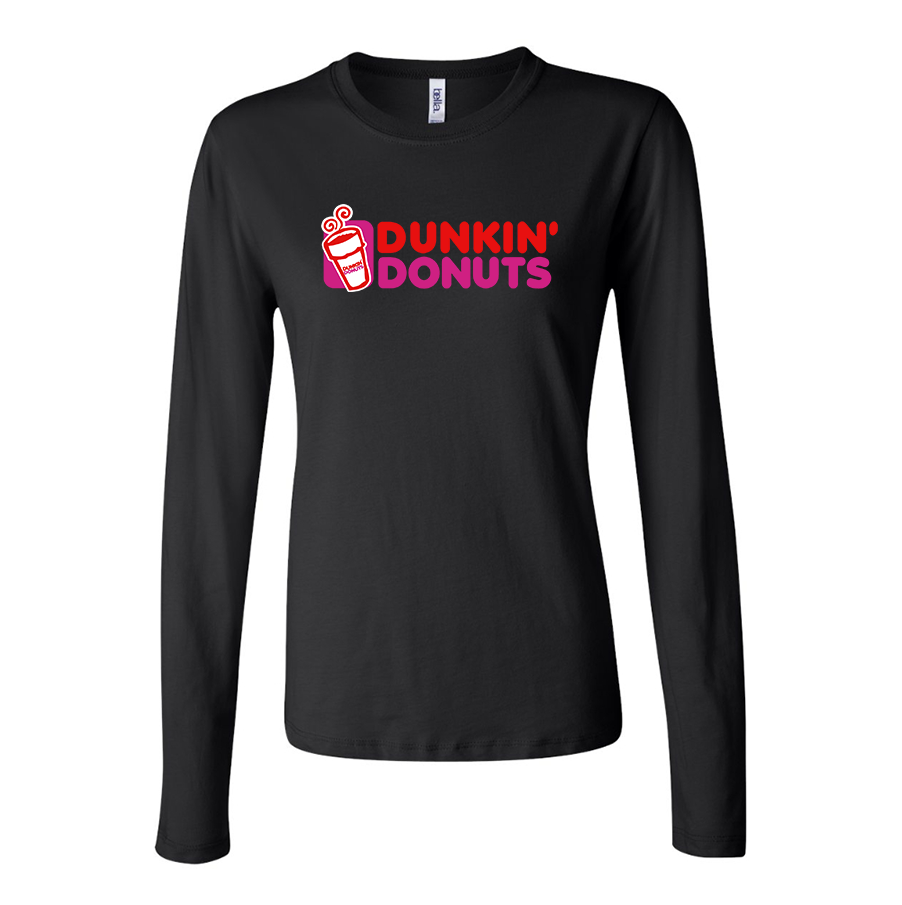 Women's Dunkin Donuts  Long Sleeve T-Shirt