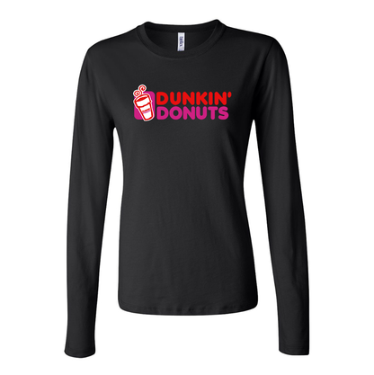 Women's Dunkin Donuts  Long Sleeve T-Shirt