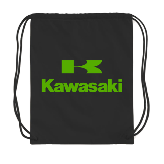 Kawasaki Bike Motorcycle Drawstring Bag