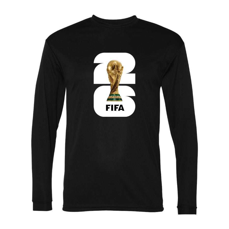 Men's Fifa World Cup 2026 Polyester Long Sleeve T-Shirt