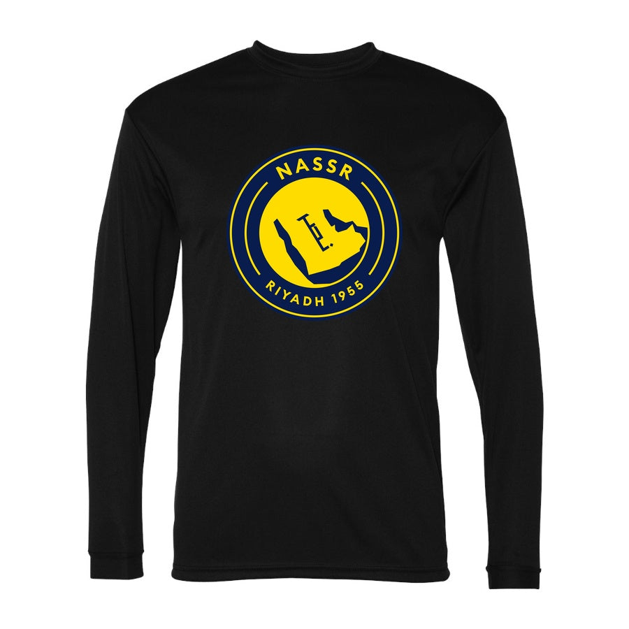 Men's Fifa Al-Nassr FC Polyester Long Sleeve T-Shirt