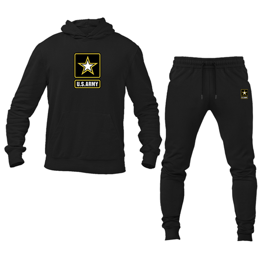 Men's  U.S.ARYM Hoodie and Joggers Set