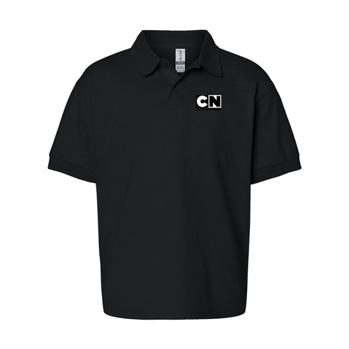 Youth's Cartoon Network Gildan Dry Blend Jersey Polo