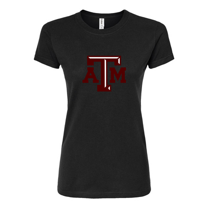 Women's Texas A&M Aggies Round Neck T-Shirt