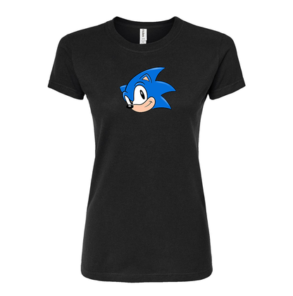 Women's Sonic the Hedgehog Round Neck T-Shirt