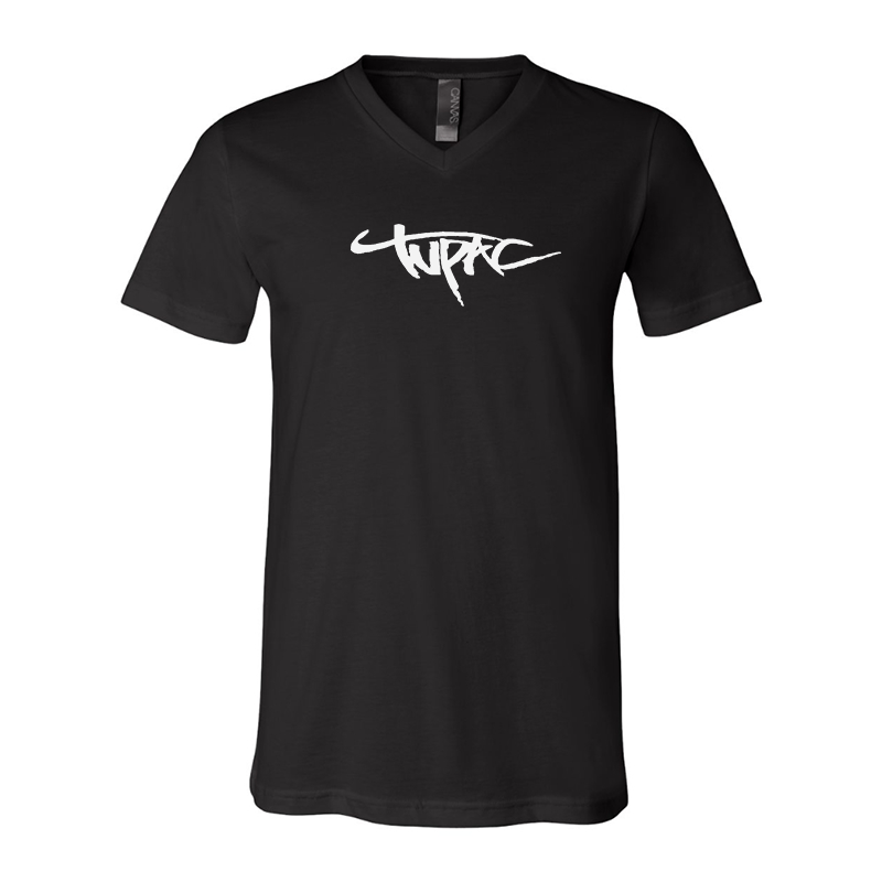 Tupac BELLA  CANVAS  Jersey V-Neck Tee