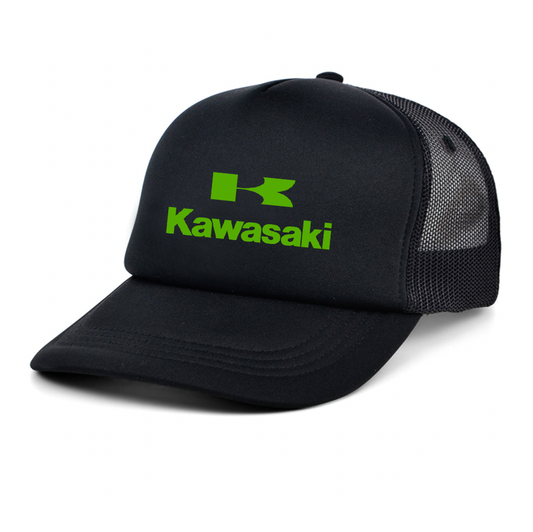 Kawasaki Bike Motorcycle Trucker Hat