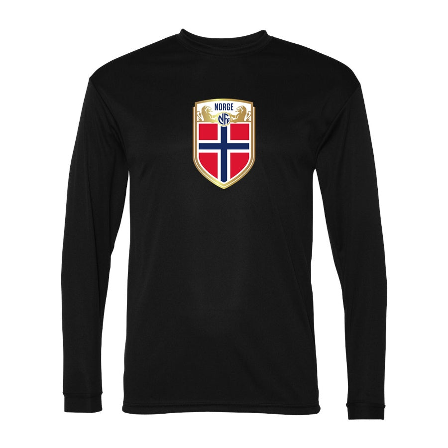 Men's Norway Polyester Long Sleeve T-Shirt