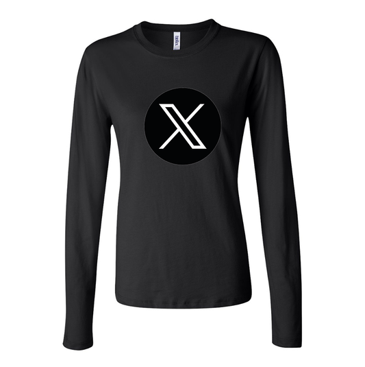 Women's Twitter X Long Sleeve T-Shirt