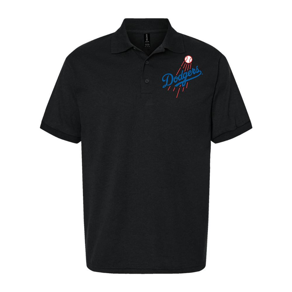 Men's Los Angeles Dodgers Dry Blend Polo