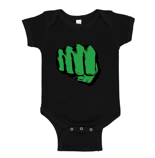 Hulk Punch Baby Romper Onesie