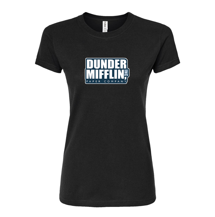 Women's Dunder Mifflin Round Neck T-Shirt