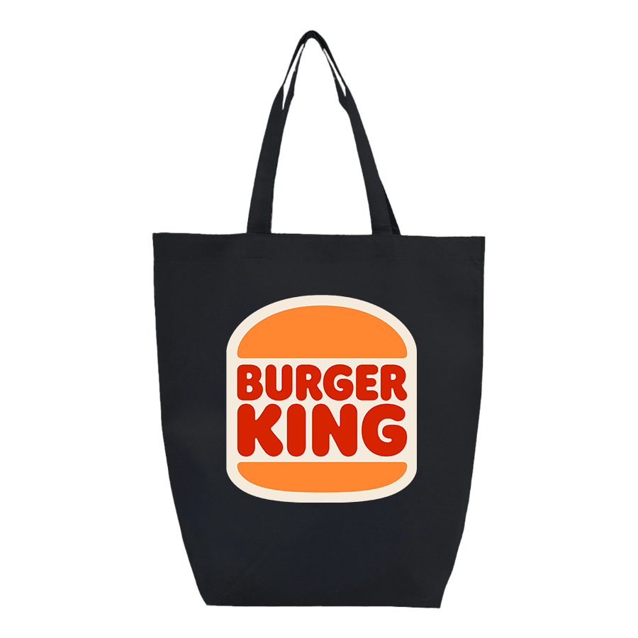 Burger King Q Tees Non Woven Gusset Bottom Tote T-Shirt