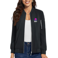 Women's Taco Bell Premium Bomber Jacket with Polished Detailing and Functional Sleeve Pocket Modern Luxury Outerwear)