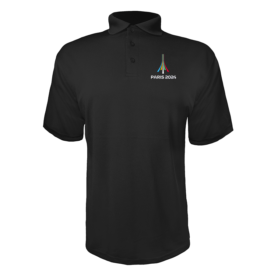 Men's Olympia Paris 2024  Polyester Polos