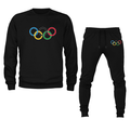 Men's Olympics Rings  Crewneck Sweatshirt Joggers Suit