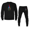 Unisex Paris 2024 Olympics Crewneck Sweatshirt Joggers Suit
