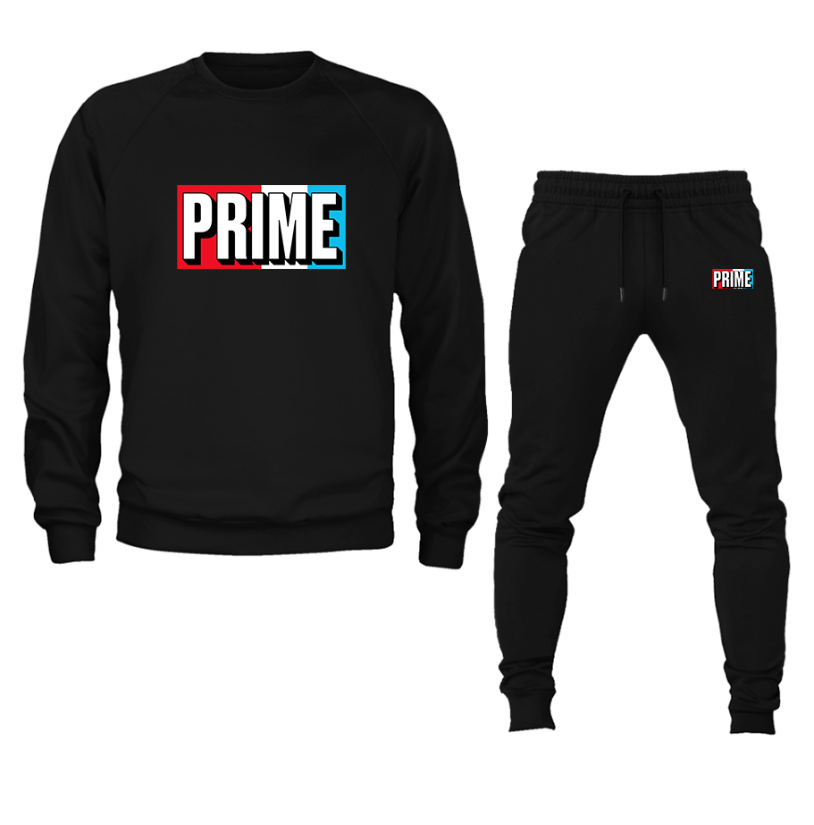 Men's Prime Drink Crewneck Sweatshirt Joggers Suit – Performance Tee