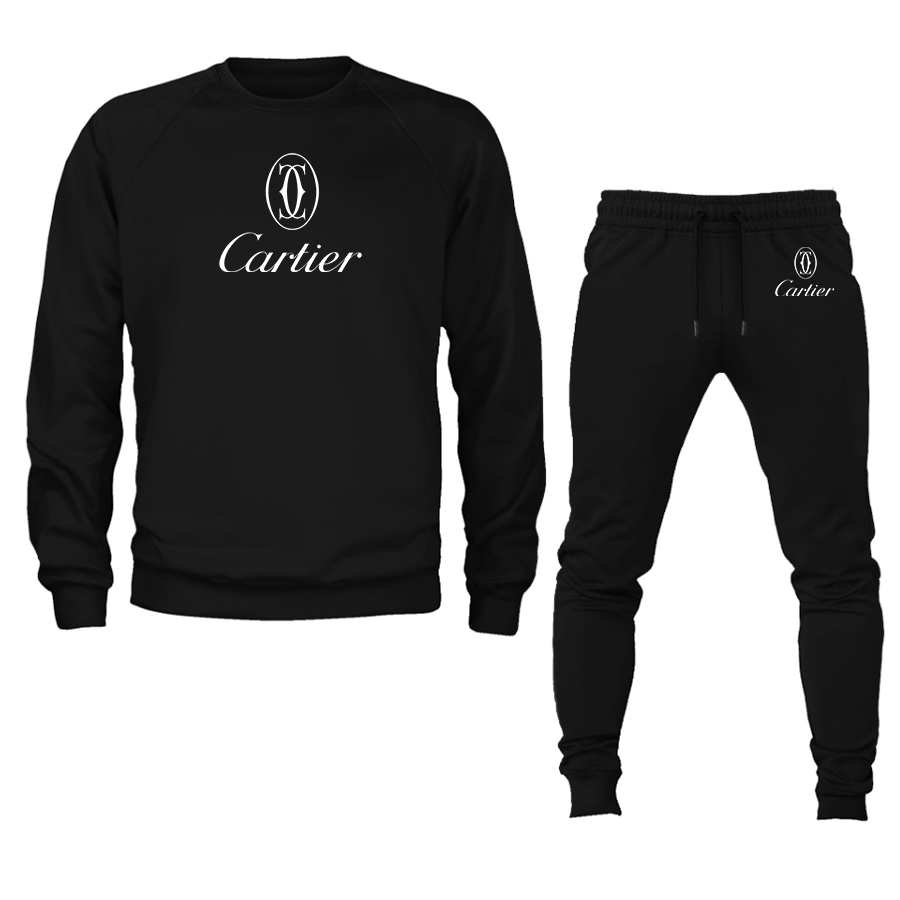 Unisex Cartier Jewellers And Watchmaker Crewneck Sweatshirt Joggers Suit