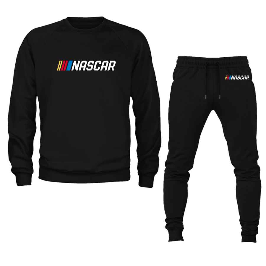 Unisex Nascar Crewneck Sweatshirt Joggers Suit