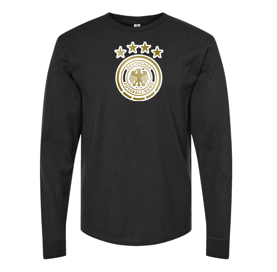 Men's Germany soccer Long sleeves T-Shirt