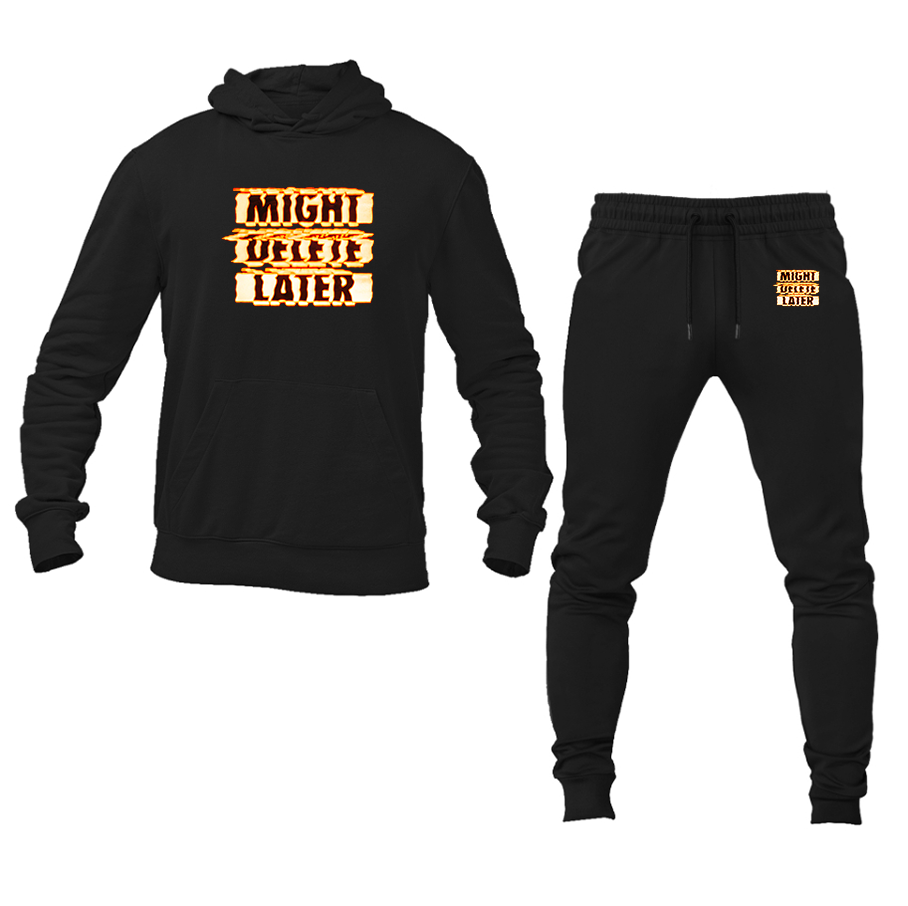 Men's Might Delete Later - J Cole Hoodie and Joggers Set